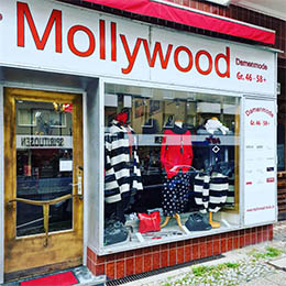 Mollywood - Mode für Mollige - Unser Laden in Berlin-Charlottenburg